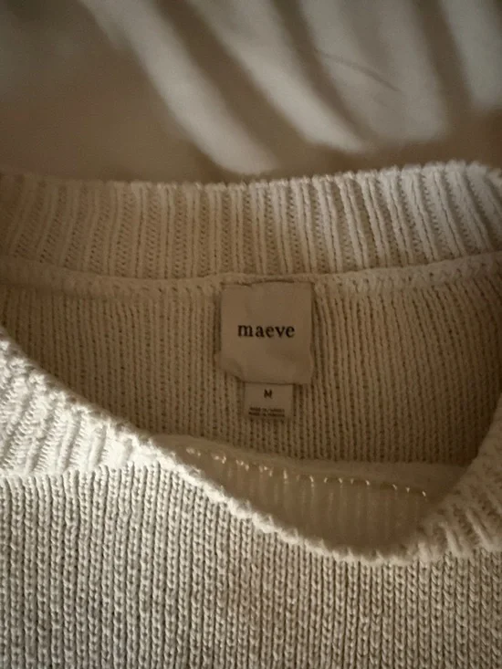 Maeve Cream Crewneck 'Take Me To London' Graphic Sweater - Picture 2 of 2